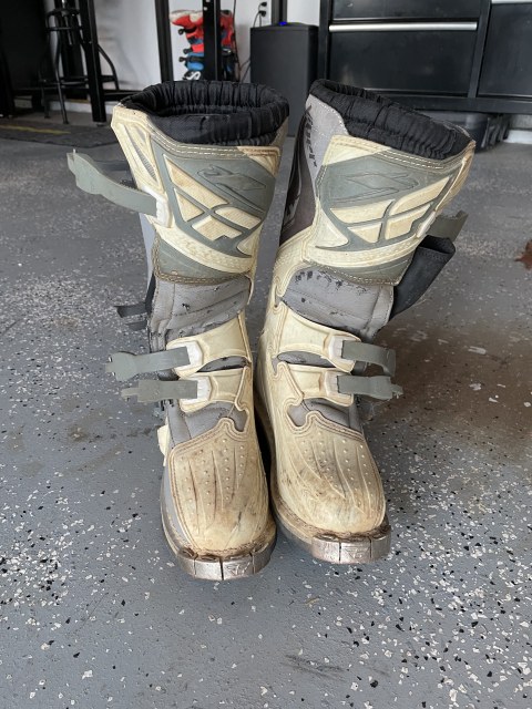 2007 Youth Viper Boots Y5 by Fly Racing